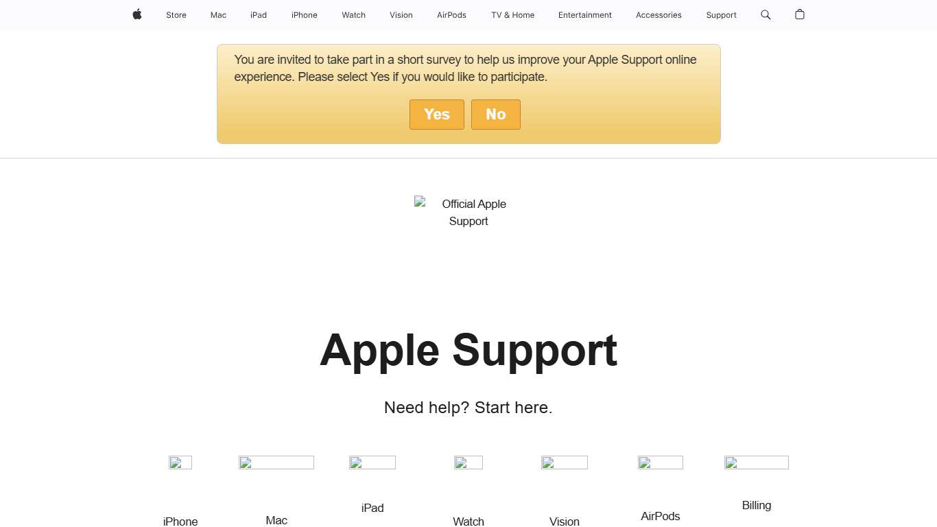 Official Apple Support
